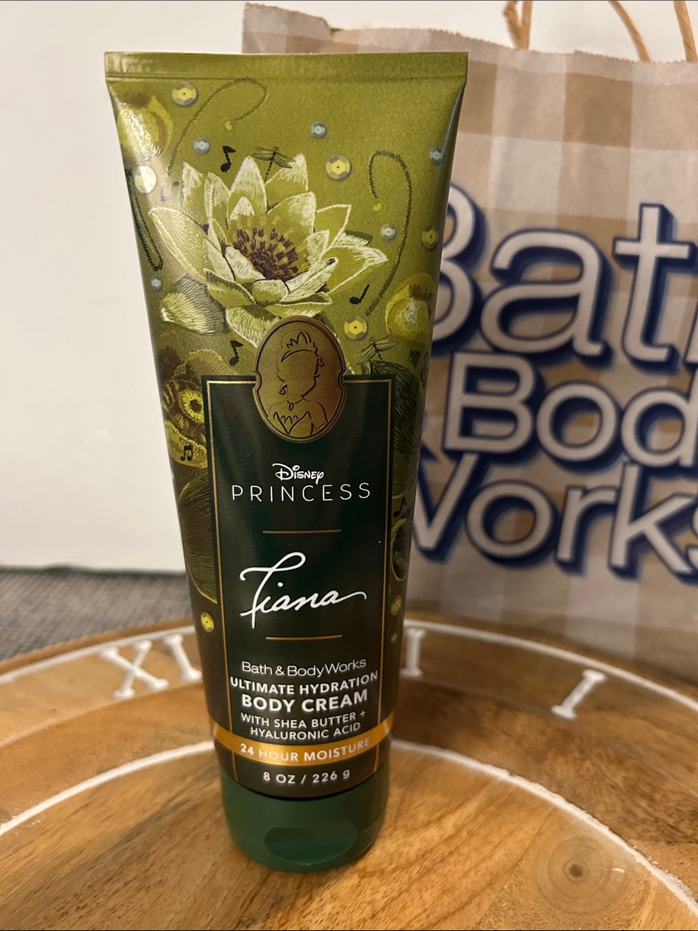 Bath & Body Works Disney Princess Tiana ultimate hydrating Body Cream NEW 8 oz